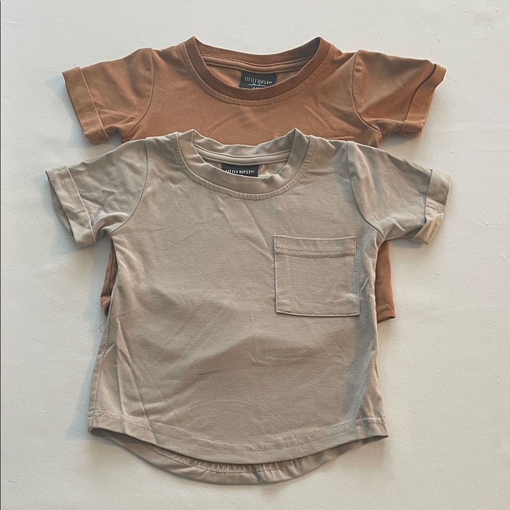Little Bipsy baby boy t-shirt-Bundle of two-Size 3-6 months